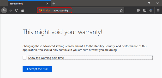 صورة لـ ما هو WebGL وكيفية تمكينه على أي متصفح | about-config-mozilla-firefox-min-DzTechs