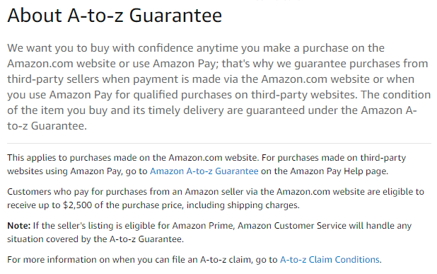 صورة لـ عنصر Amazon الذي إشتريته لم يصل أبدا؟ إليك ما يجب عليك فعله | amazon-a-z-min-DzTechs