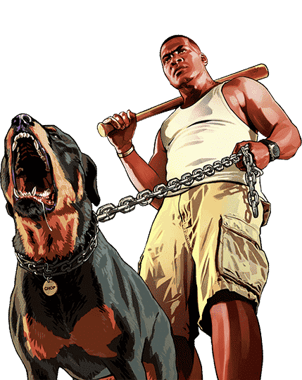 صورة لـ يُمكنك الآن تشغيل لعبة GTA V الأصلية على هاتف Android | apkgta5com-franklin-min-DzTechs