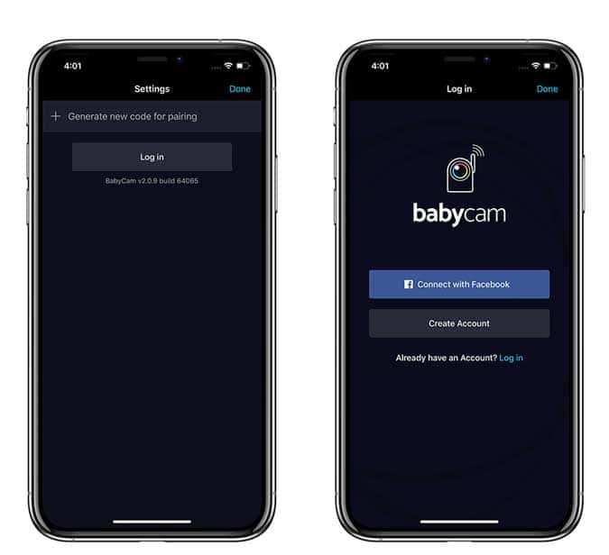 صورة لـ كيفية استخدام iPhone و iPad كجهاز مراقبة لطفلك | baby-cam-login-min-DzTechs