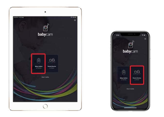 صورة لـ كيفية استخدام iPhone و iPad كجهاز مراقبة لطفلك | baby-cam-station-select-min-DzTechs