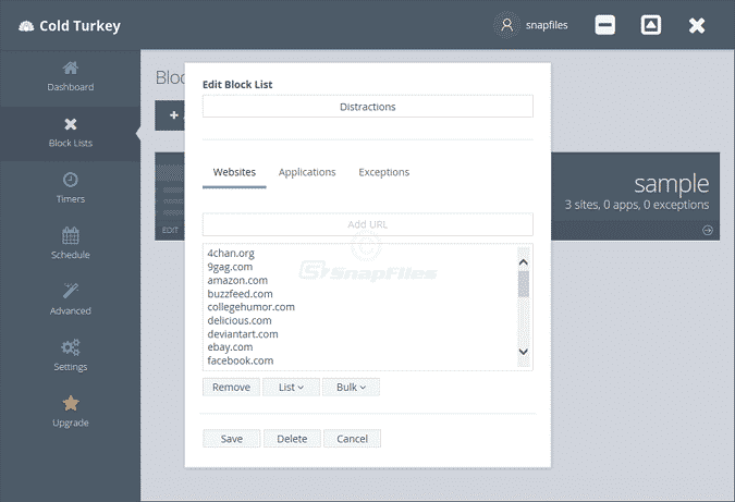 صورة لـ مجموعة من أقوى الطرق لحجب ومنع مختلف مواقع الويب على متصفح Google Chrome | cold-turkey-DzTechs