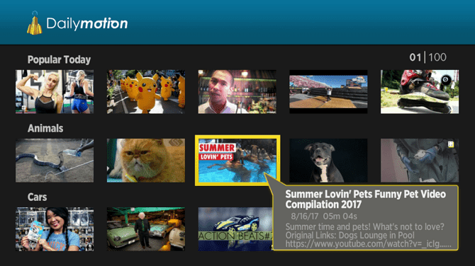 صورة لـ أفضل قنوات Roku التجريبية والمخفية التي يجب تثبيتها الآن | dailymotion-670x376-min-DzTechs