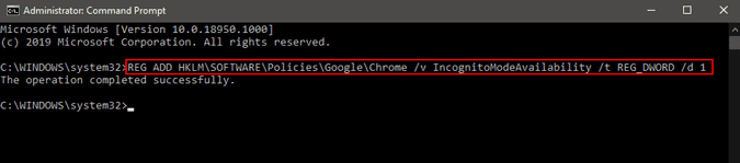 صورة لـ كيفية تعطيل وضع التصفح المتخفي في Windows و Ubuntu و macOS | disable-incognito-command-min-DzTechs