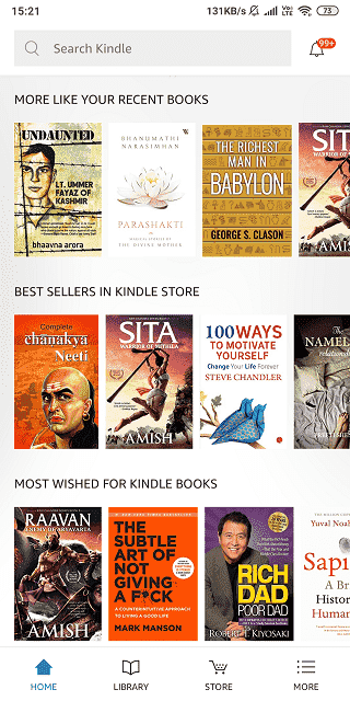 صورة لـ أفضل تطبيقات قارئ الكتب الإلكترونية للهواتف الذكية التي تعمل بنظام Android | ebook-reading-apps-for-android-1-min-DzTechs