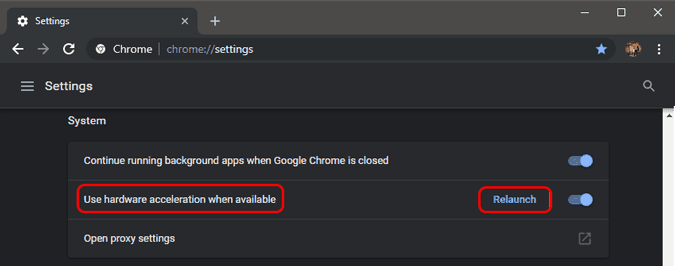 صورة لـ ما هو WebGL وكيفية تمكينه على أي متصفح | enable-hardware-accelaration-min-DzTechs