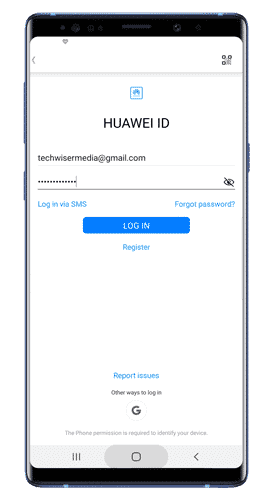 صورة لـ كيفية الحصول على وجوه ساعة مخصصة على Honor Band 5 | huawei-health-login-page-min-DzTechs