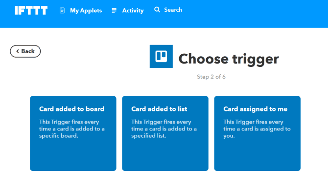 صورة لـ 6 طرق لاستخدام Trello و OneNote معاً لتحسين الإنتاجية | ifttt-trigger-for-trello-min-DzTechs