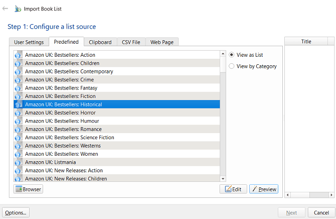 صورة لـ أفضل الإضافات لـ Calibre لمحبي الكتب الإلكترونية | import-list-1-670x436-min-DzTechs