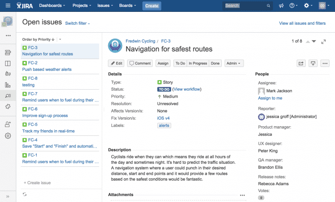 صورة لـ أفضل بدائل Airtable المجانية للتعاون وإدارة المشاريع | jira-e1565371240139-min-DzTechs