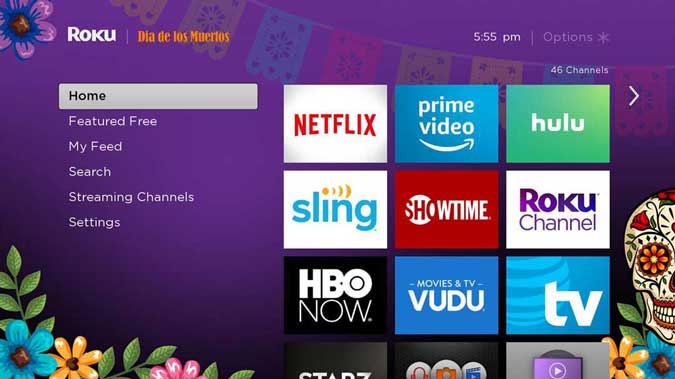 صورة لـ أفضل السمات والمظاهر لتخصيص شاشة Roku الرئيسية مثل المحترفين | muertos-DzTechs