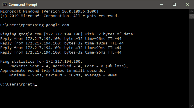 صورة لـ كيفية مشاركة اتصال VPN عبر نقطة اتصال WiFi على Android (صلاحيات الروت) | ping-google-min-DzTechs