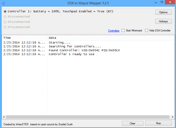 صورة لـ أفضل بدائل لـ DS4Windows لاستخدام جهاز التحكم PS4 على الكمبيوتر | scptool-e1564924561501-min-DzTechs