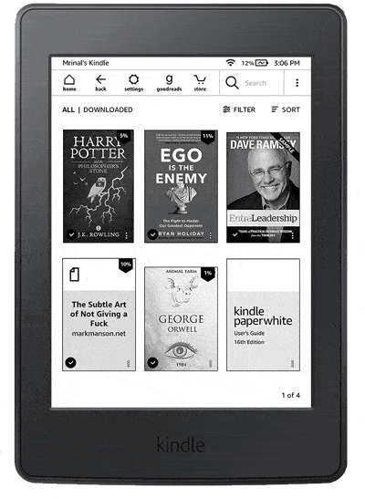 صورة لـ النصائح والخدع على Kindle Paperwhite التي يجب عليك معرفتها لتسهيل القراءة | screenshot-DzTechs