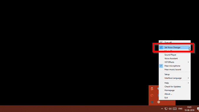 صورة لـ كيفية استخدام Clownfish كمغير صوت في الوقت الحقيقي لـ Discord و Fortnite | set-voice-changer-min-DzTechs