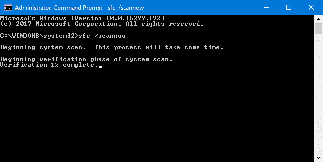 صورة لـ حلول فعالة لإصلاح خطأ Unexpected Store Exception في Windows 10 | sfc-scannow-min-DzTechs