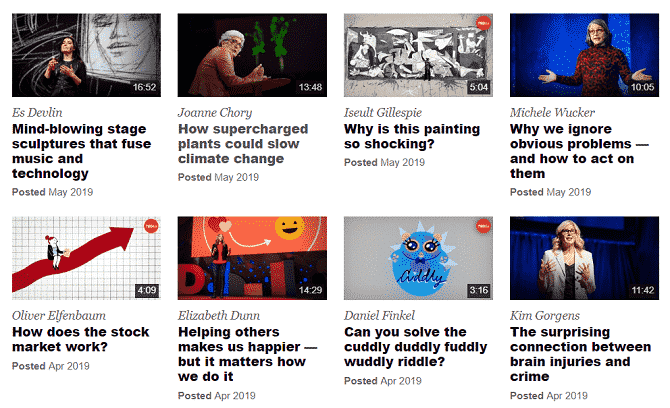 صورة لـ 10 مواقع للفيديو التي ستجدها أفضل من YouTube | ted-talk-670x408-min-DzTechs