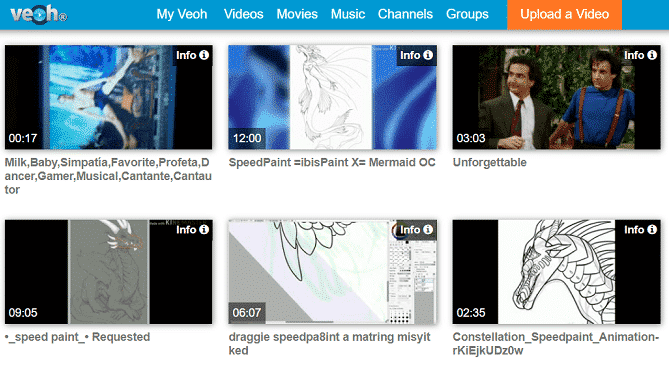 صورة لـ 10 مواقع للفيديو التي ستجدها أفضل من YouTube | veoh-min-DzTechs