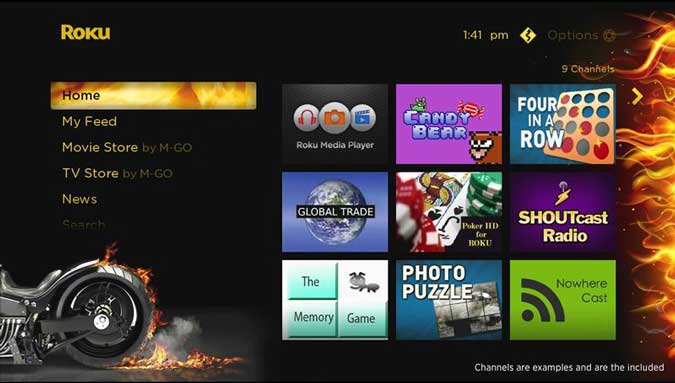 صورة لـ أفضل السمات والمظاهر لتخصيص شاشة Roku الرئيسية مثل المحترفين | wheels-on-fire-DzTechs