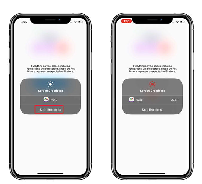 صورة لـ كيفية عرض شاشة الـ iPhoneوالـ iPad على Roku | 2-3-min-DzTechs
