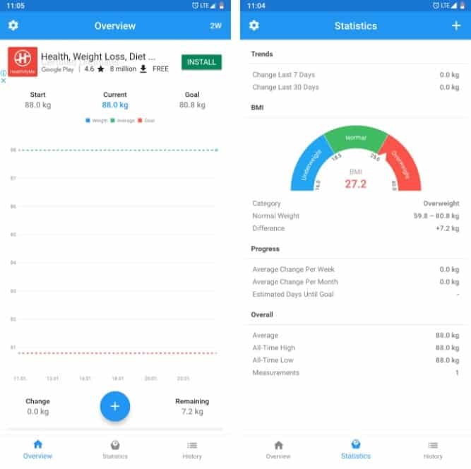 صورة لـ أفضل التطبيقات لفقدان الوزن للحصول على شكل مثالي تدريجيا والحفاظ عليه | 2_8-min-DzTechs