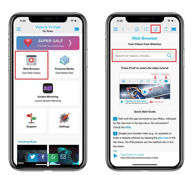 صورة لـ كيفية عرض شاشة الـ iPhoneوالـ iPad على Roku | 3-2-min-DzTechs