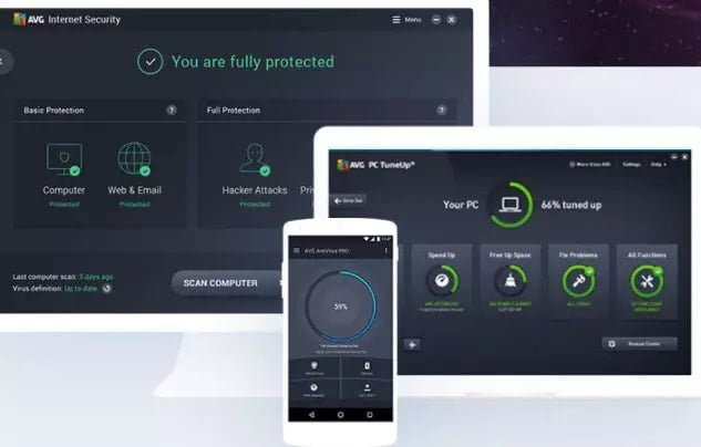 صورة لـ تنزيل AVG 2023 : Free Antivirus + Internet Security + Ultimate | 4-8-min-DzTechs