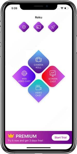 صورة لـ كيفية عرض شاشة الـ iPhoneوالـ iPad على Roku | 4th-app-min-DzTechs