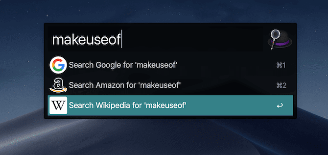 صورة لـ أفضل تطبيقات macOs لتثبيتها على الـ MacBook أو الـ iMac | Alfred-3-web-search-mac-min-DzTechs