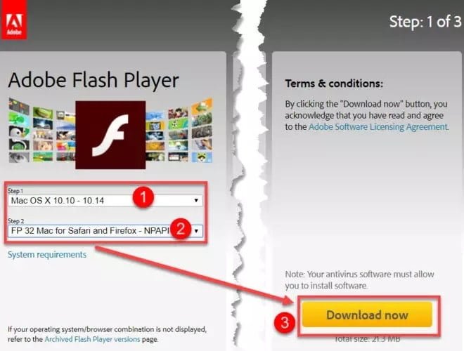 صورة لـ تنزيل أحدث برامج Adobe Flash Player وتثبيتها دون إتصال لجميع أنظمة التشغيل | Download-latest-Adobe-Flash-Player-stable-660x500-min-DzTechs