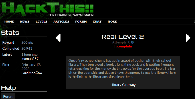 صورة لـ أفضل المواقع التي تعلمك كيفية الاختراق بشكل قانوني | Hacking-Websites-HackThis-min-DzTechs