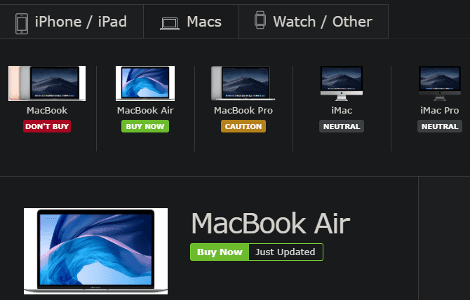 صورة لـ علامات إلى أنه حان الوقت لاستبدال جهاز MacBook أو iMac الخاص بك | MacRumors-Buying-Guide-min-DzTechs