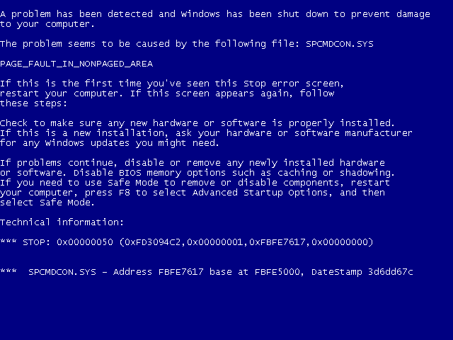 صورة لـ تلميحات لمساعدتك في إصلاح خطأ شاشة الموت الزرقاء (BSoD) في Windows | Old-Windows-Blue-Screen-min-DzTechs