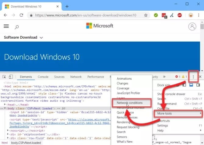 صورة لـ تنزيل أحدث إصدار من Windows 10 بصيغة ISO لجميع اللغات | Open-network-conditions-670x477-min-DzTechs