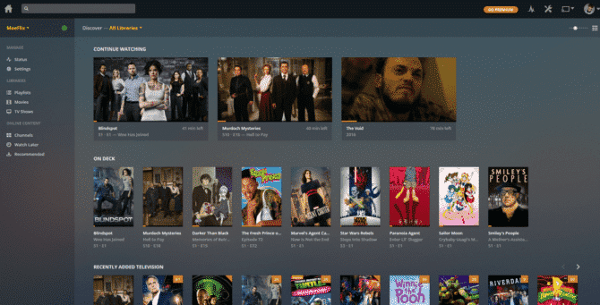 صورة لـ أفضل خيارات برامج خادم الوسائط لـ Linux | Plex-Linux-Media-Server-670x341-min-DzTechs