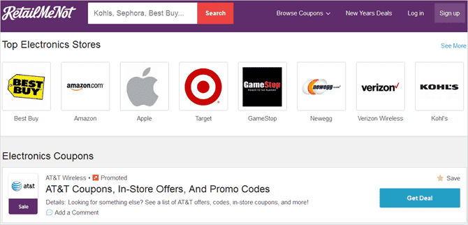 صورة لـ أفضل مواقع الصفقات والعروض التي هي أرخص من موقع eBay | RetailMeNot-web-min-DzTechs