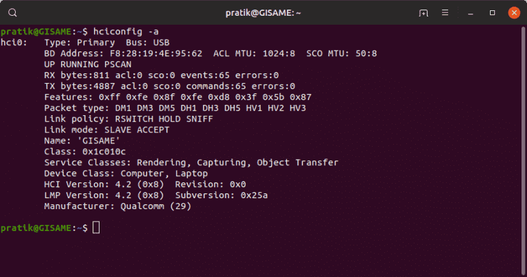 صورة لـ كيفية إصلاح سماعات AirPods لا تعمل على Ubuntu | Screenshot-from-2019-09-28-15-35-58-768x404-min-DzTechs