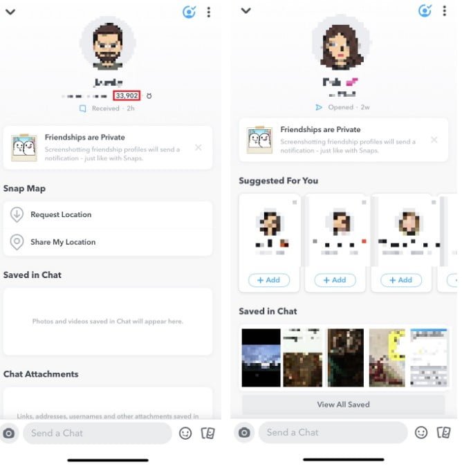 صورة لـ كيف تتحقق ما إذا قام شخص ما بحظرك أو إزالتك على Snapchat | Screenshot_1-DzTechs
