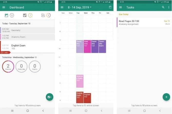 صورة لـ أفضل تطبيقات التخطيط للدراسة لجميع الطلاب لأجهزة iOS و Android | Screenshot_4-min-DzTechs