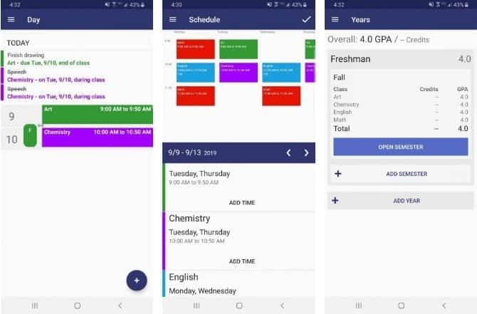 صورة لـ أفضل تطبيقات التخطيط للدراسة لجميع الطلاب لأجهزة iOS و Android | Screenshot_5-min-DzTechs