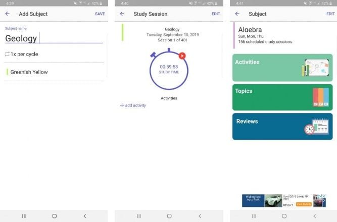 صورة لـ أفضل تطبيقات التخطيط للدراسة لجميع الطلاب لأجهزة iOS و Android | Screenshot_6-min-DzTechs
