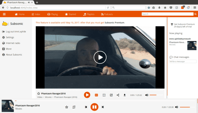 صورة لـ أفضل خيارات برامج خادم الوسائط لـ Linux | Subsonic-Linux-Media-Server-670x383-min-DzTechs
