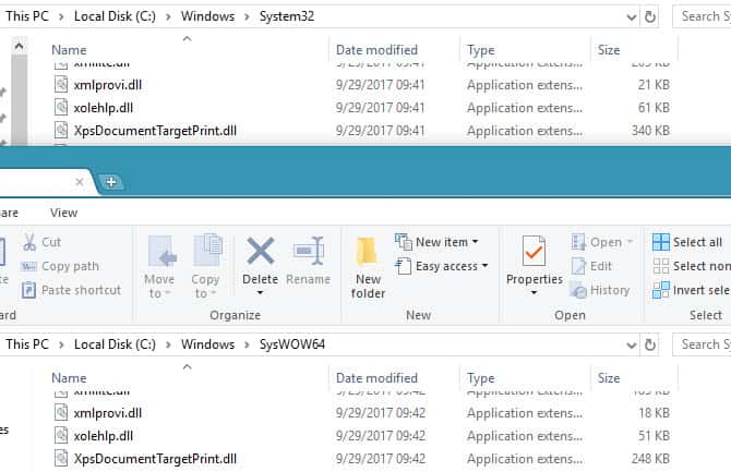 صورة لـ دليل System32 على Windows: ما هو ولماذا لا يمكنك حذفه | System32-and-SysWOW64-min-DzTechs