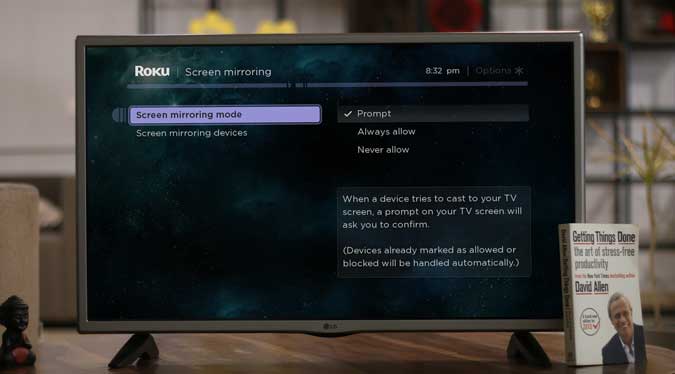 صورة لـ كيفية عرض شاشة الـ iPhoneوالـ iPad على Roku | TV-min-DzTechs