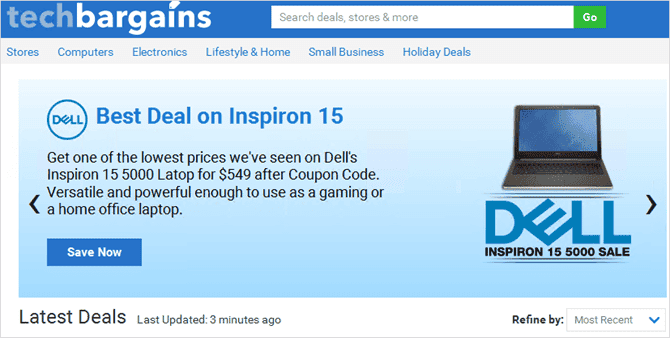 صورة لـ أفضل مواقع الصفقات والعروض التي هي أرخص من موقع eBay | TechBargains-web-min-DzTechs