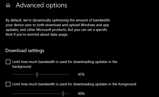 صورة لـ كيفية تسريع الإنترنت الخاص بك مع بعض الخيارات على Windows | Windows-10-Update-Bandwidth-Usage-min-DzTechs