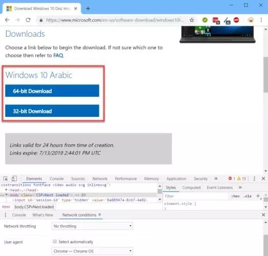 صورة لـ تنزيل أحدث إصدار من Windows 10 بصيغة ISO لجميع اللغات | Windows-10-download-links-523x500-min-DzTechs