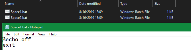 صورة لـ كيفية تخصيص أي أيقونة موجودة في Windows 10 | Windows-Create-Dummy-Batch-Files-min-DzTechs