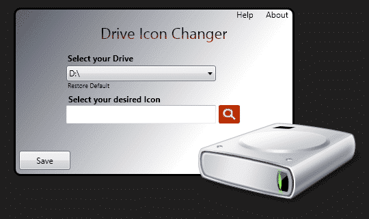 صورة لـ كيفية تخصيص أي أيقونة موجودة في Windows 10 | Windows-Drive-Icon-Changer-min-DzTechs