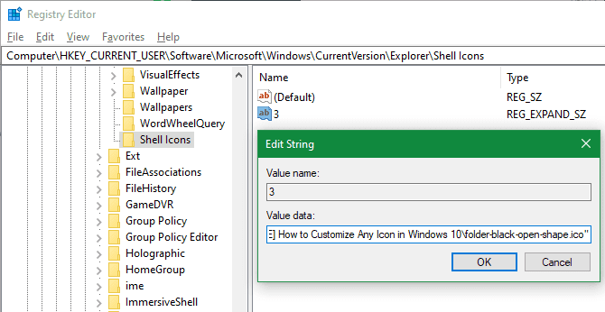 صورة لـ كيفية تخصيص أي أيقونة موجودة في Windows 10 | Windows-Registry-Folder-Icon-Change-min-DzTechs